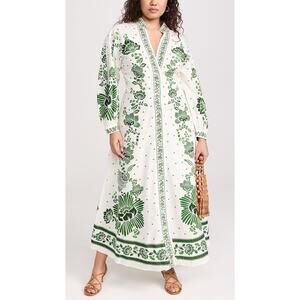 FARM Rio | Dresses | Farm Rio Longsleeve Vneck Jacquard Maxi Dress | Poshmark FARM Rio | Dresses | Farm Rio Longsleeve Vneck Jacquard Maxi Dress | Poshmark